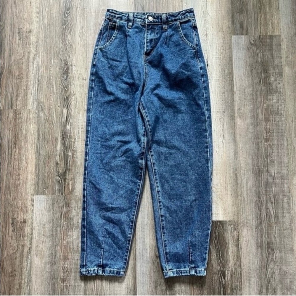 Princess Polly Clinton Balloon Leg Denim Jeans - Picture 2 of 6